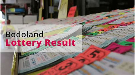 bodoland lottery results today pdf|Bodoland Lottery Result Today 24.11.2021: Bodoland Lottery .
